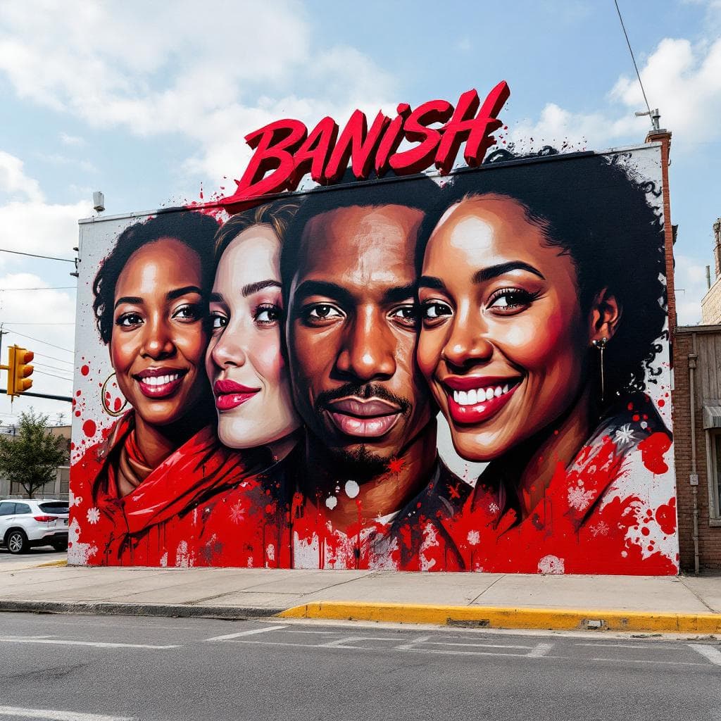 tag graffiti: banish