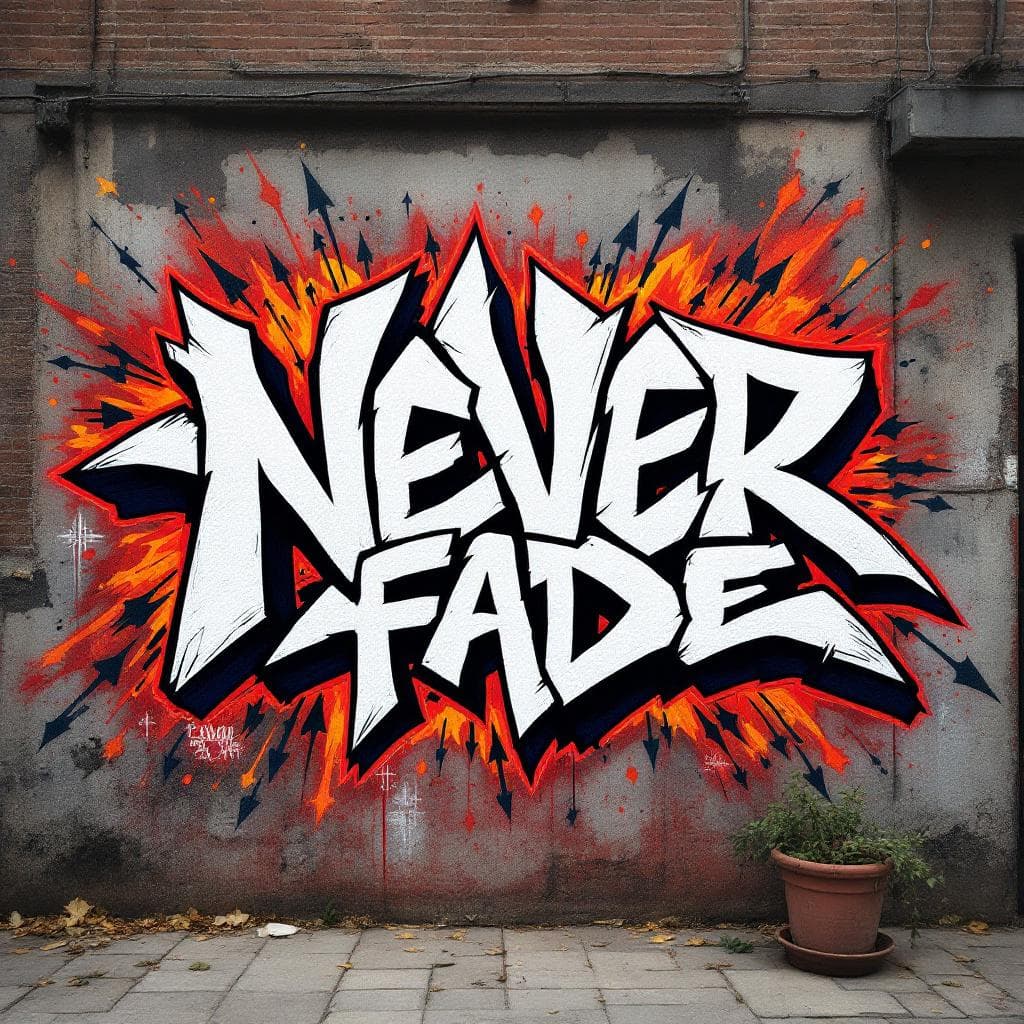 wildstyle graffiti: designed to never fade