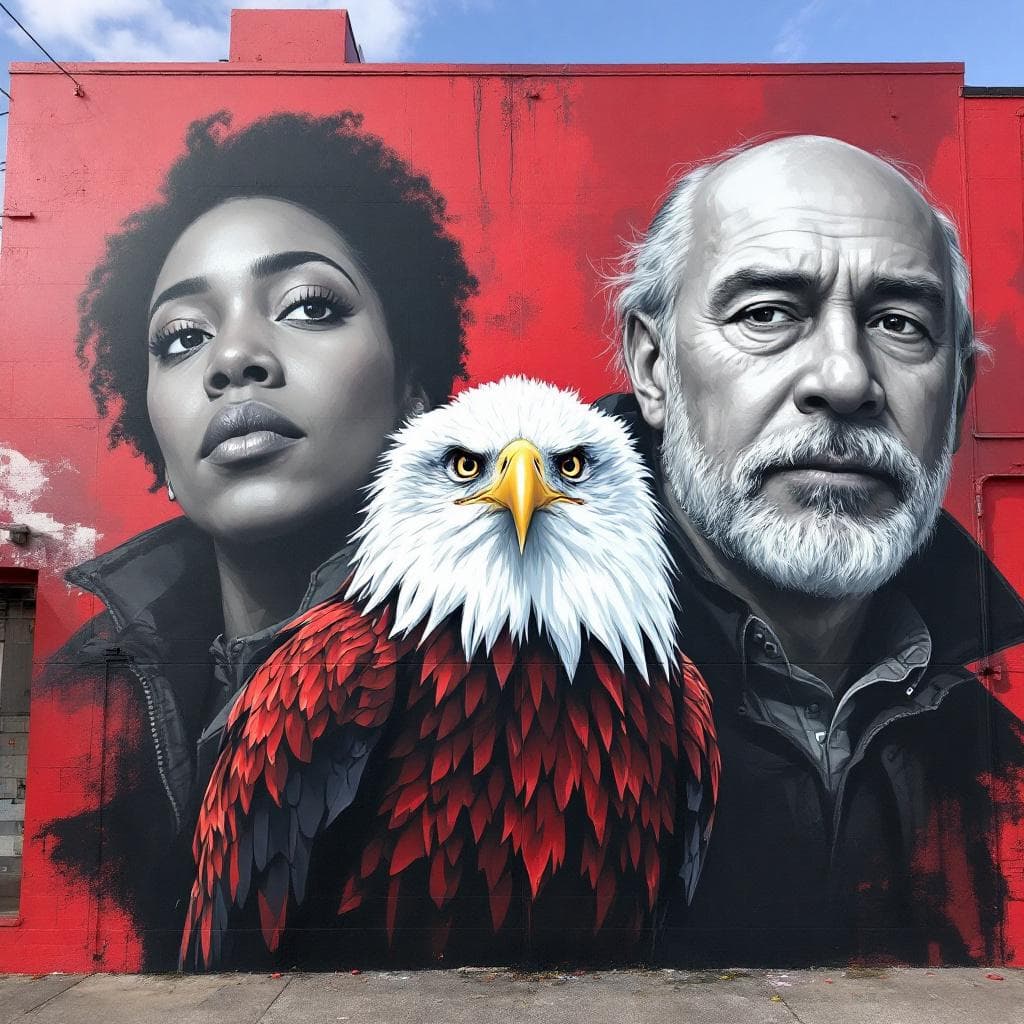 tag graffiti: Eagles