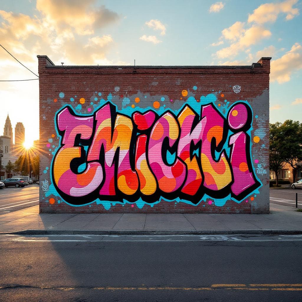 throw-up graffiti: He touchin' Emilio Pucci