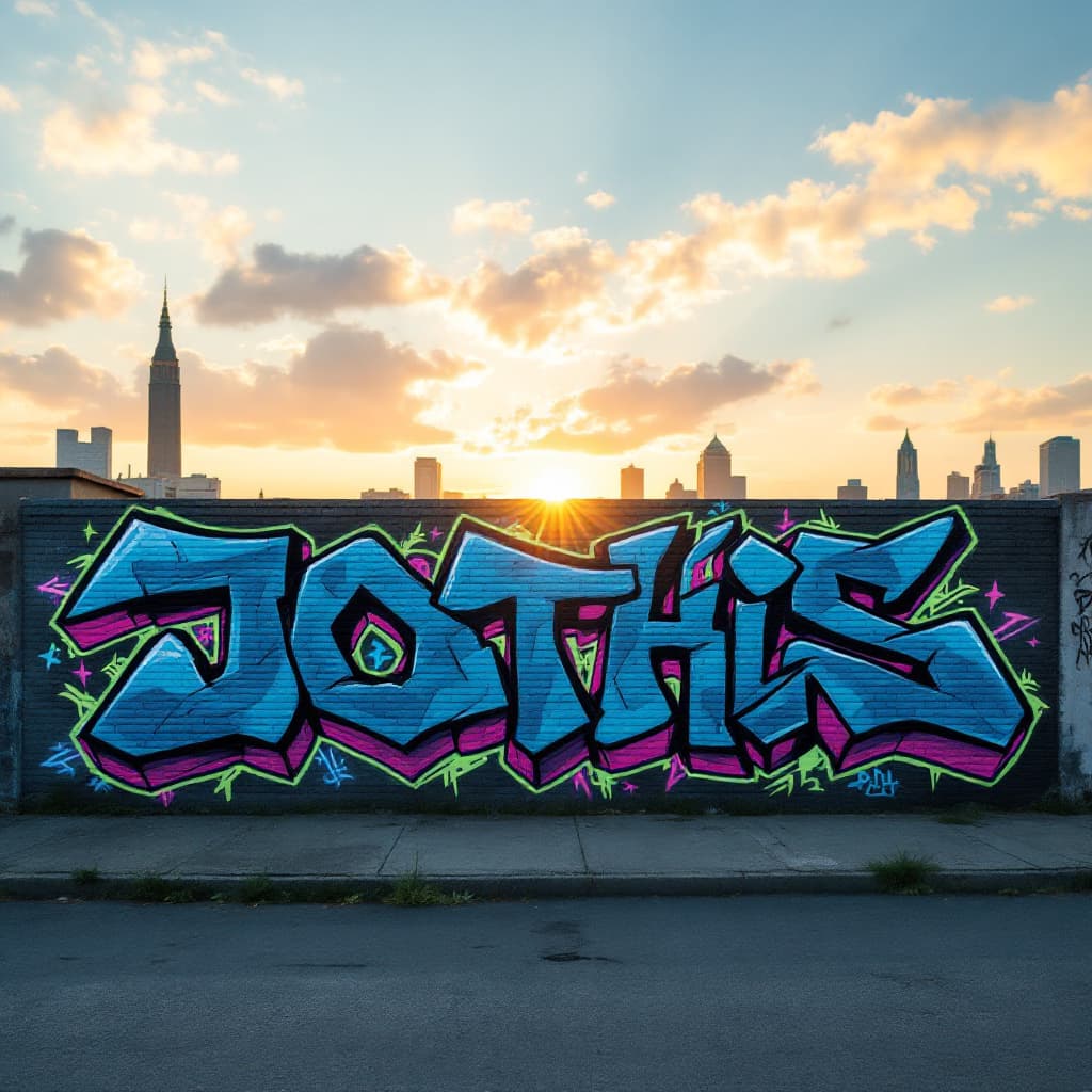 wildstyle art: jothis. Explore this stunning wildstyle creation that brings "jothis" to life.