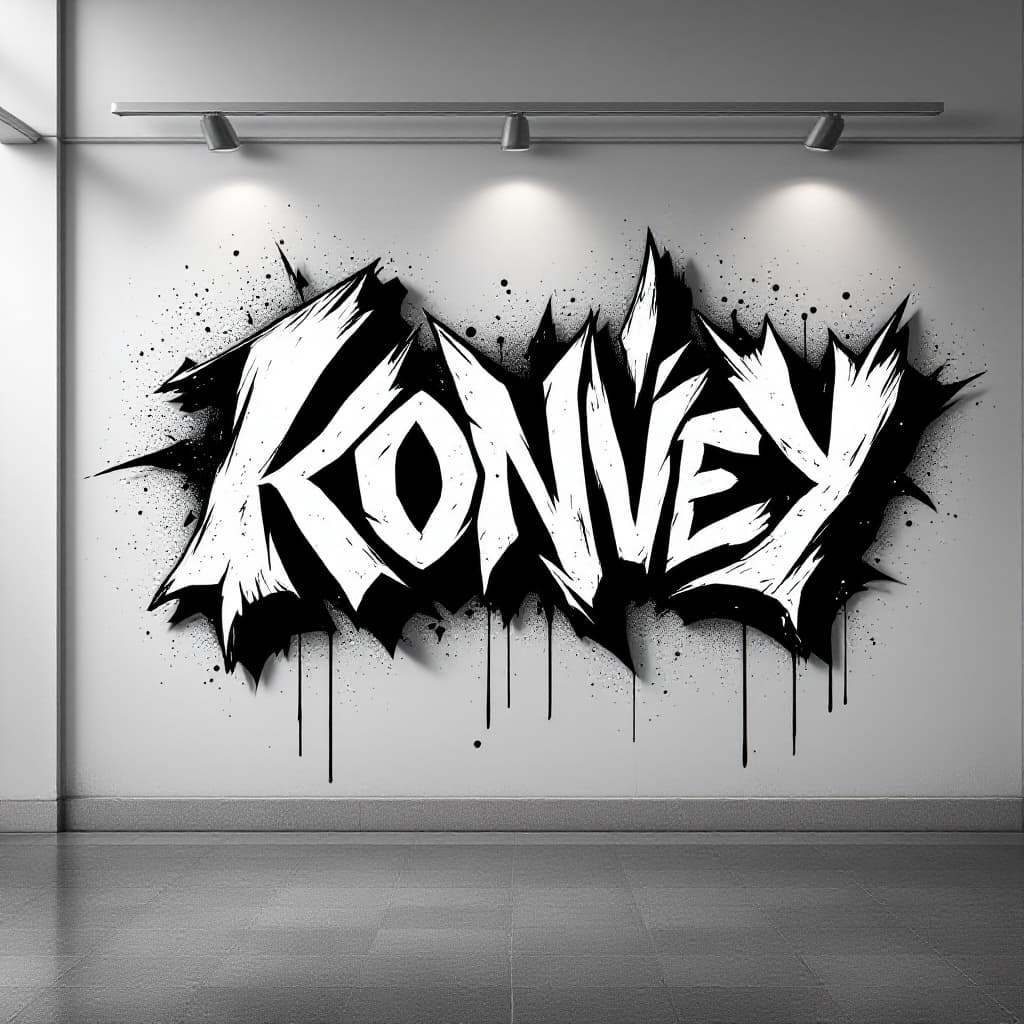 wildstyle graffiti: k0nvey