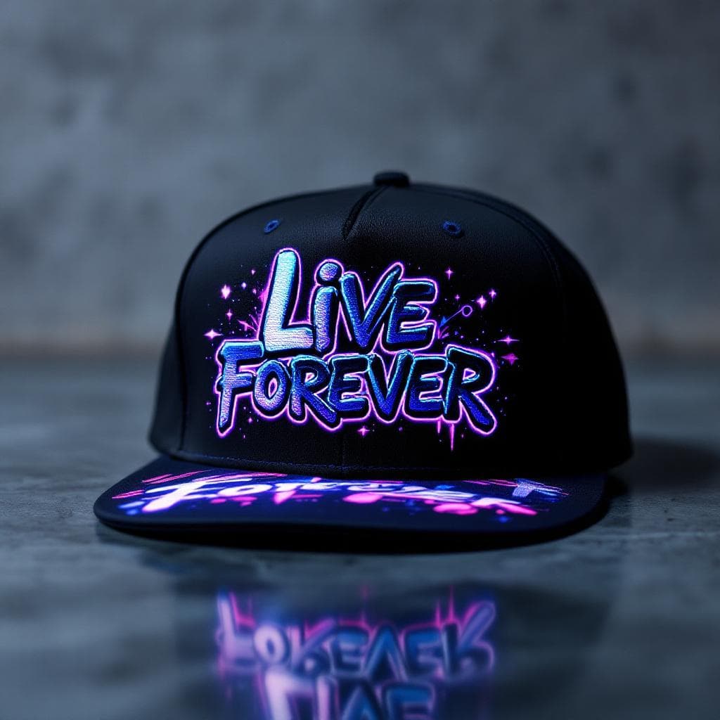 bubble graffiti: Live forever