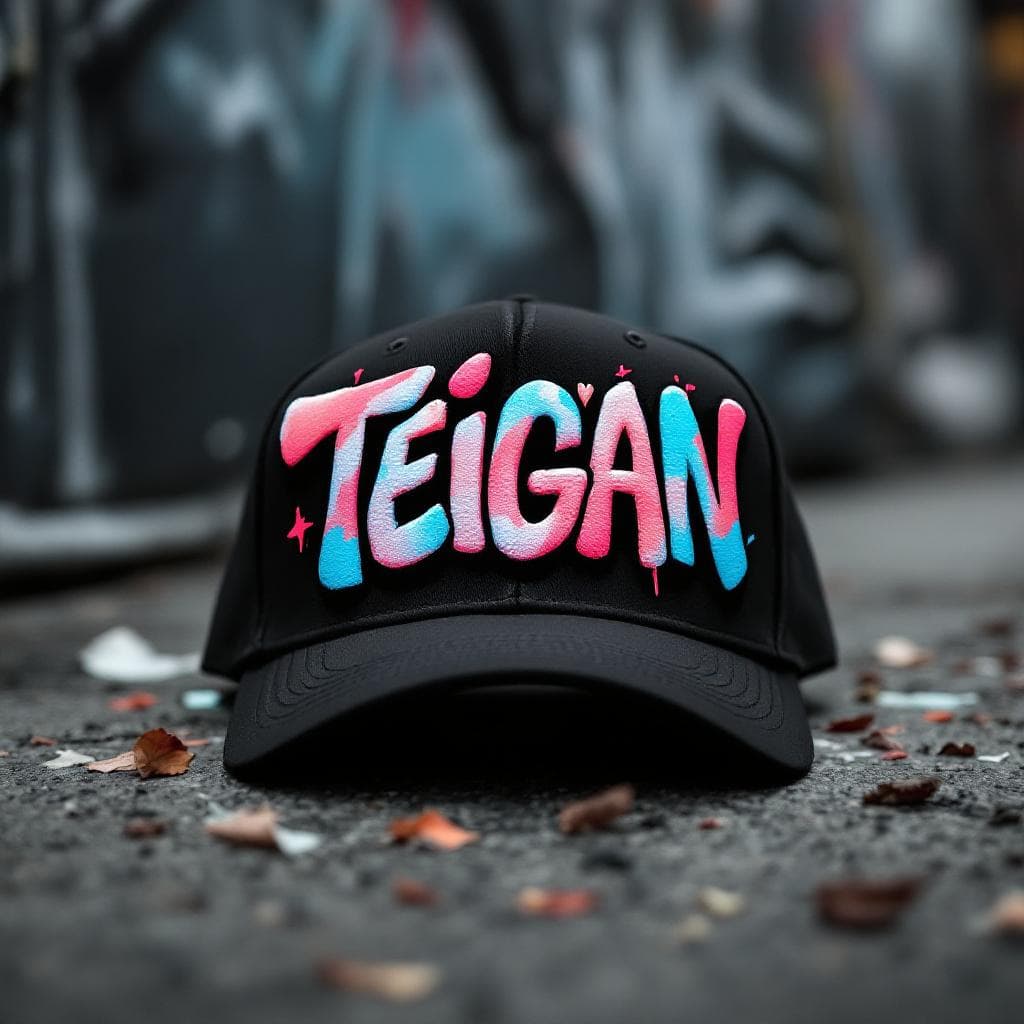bubble graffiti: Teigan