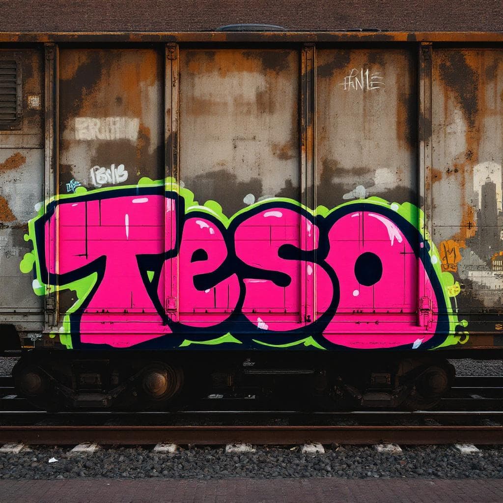simple graffiti: teso